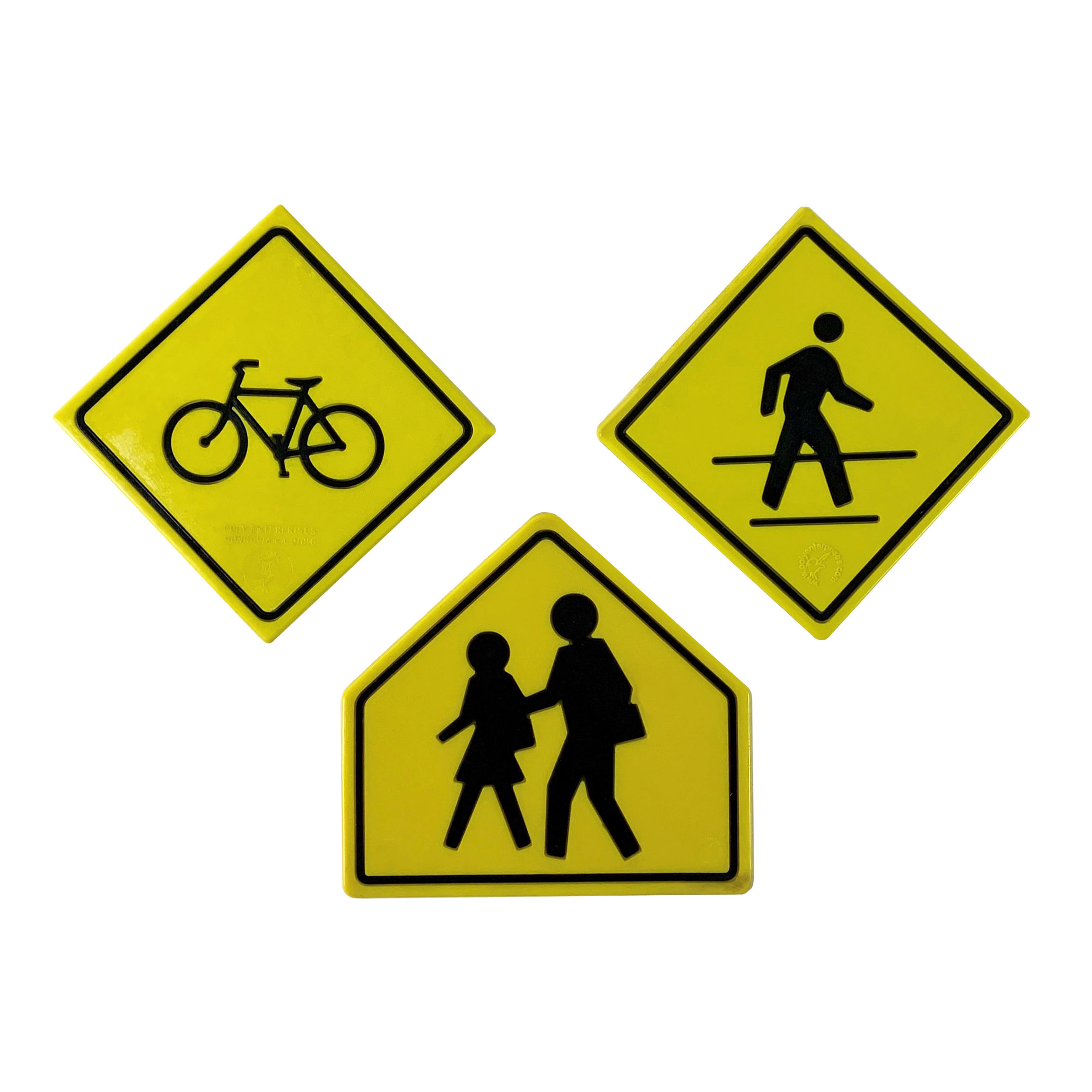 Poly Traffic Safety Signs
