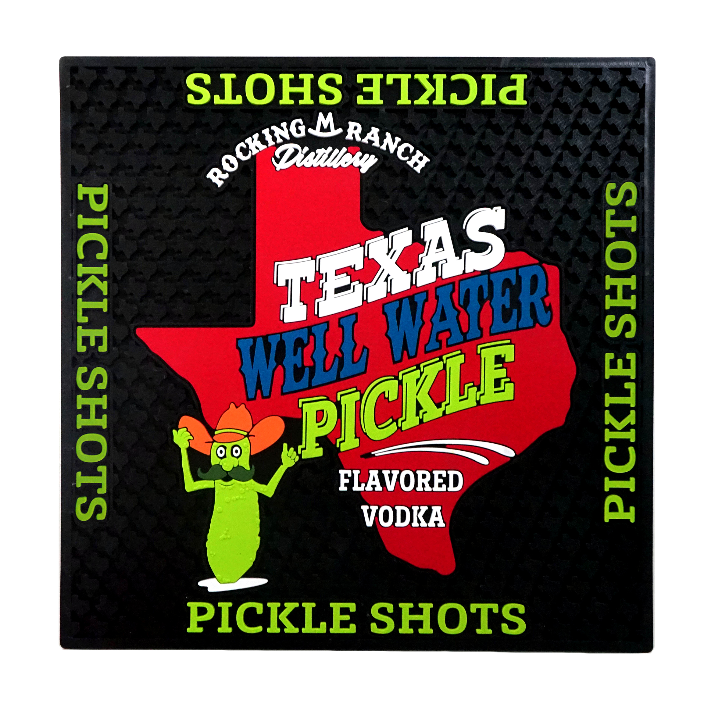 Texas Pickle Vodka Counter Mat