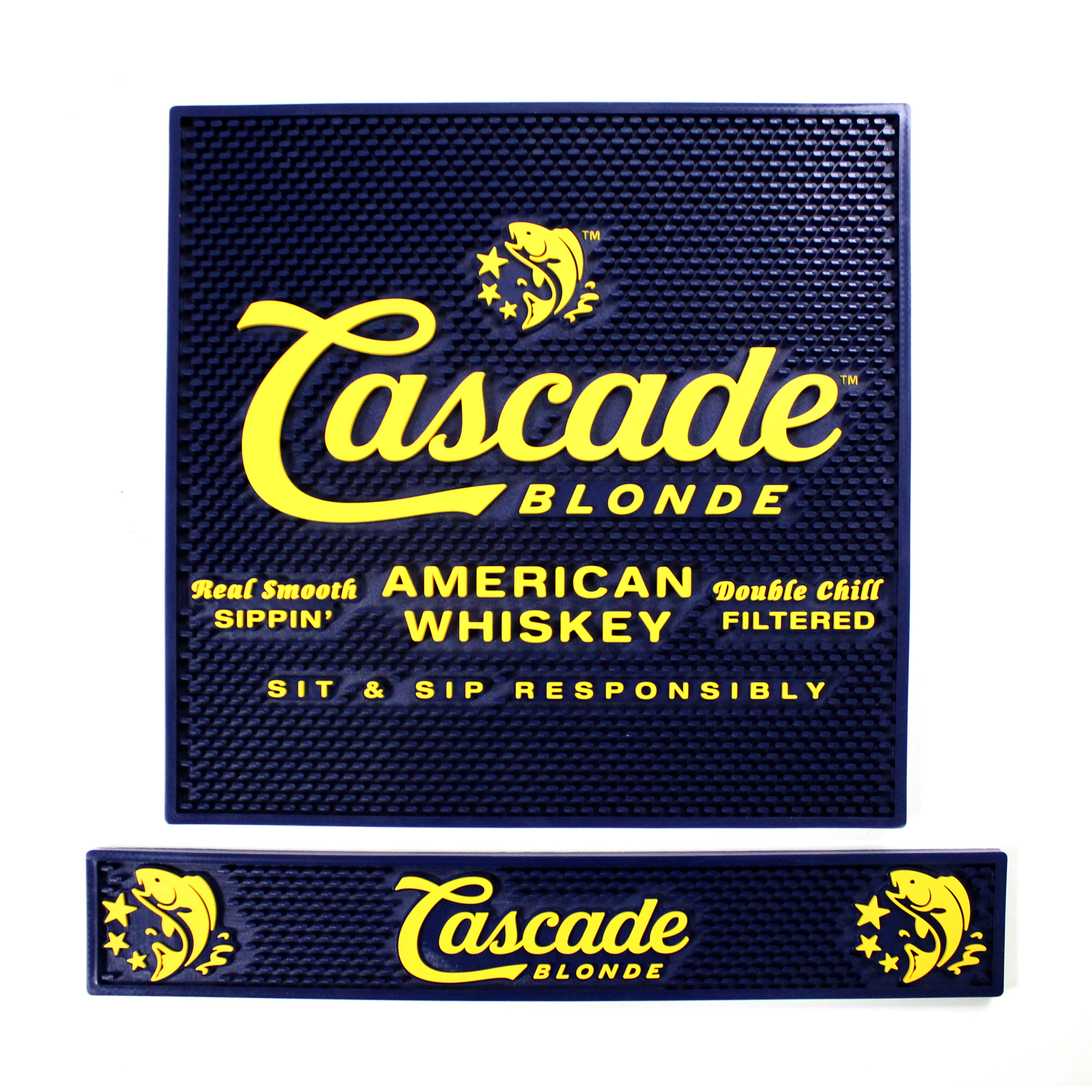 Cascade Blonde Counter and Rail Mat